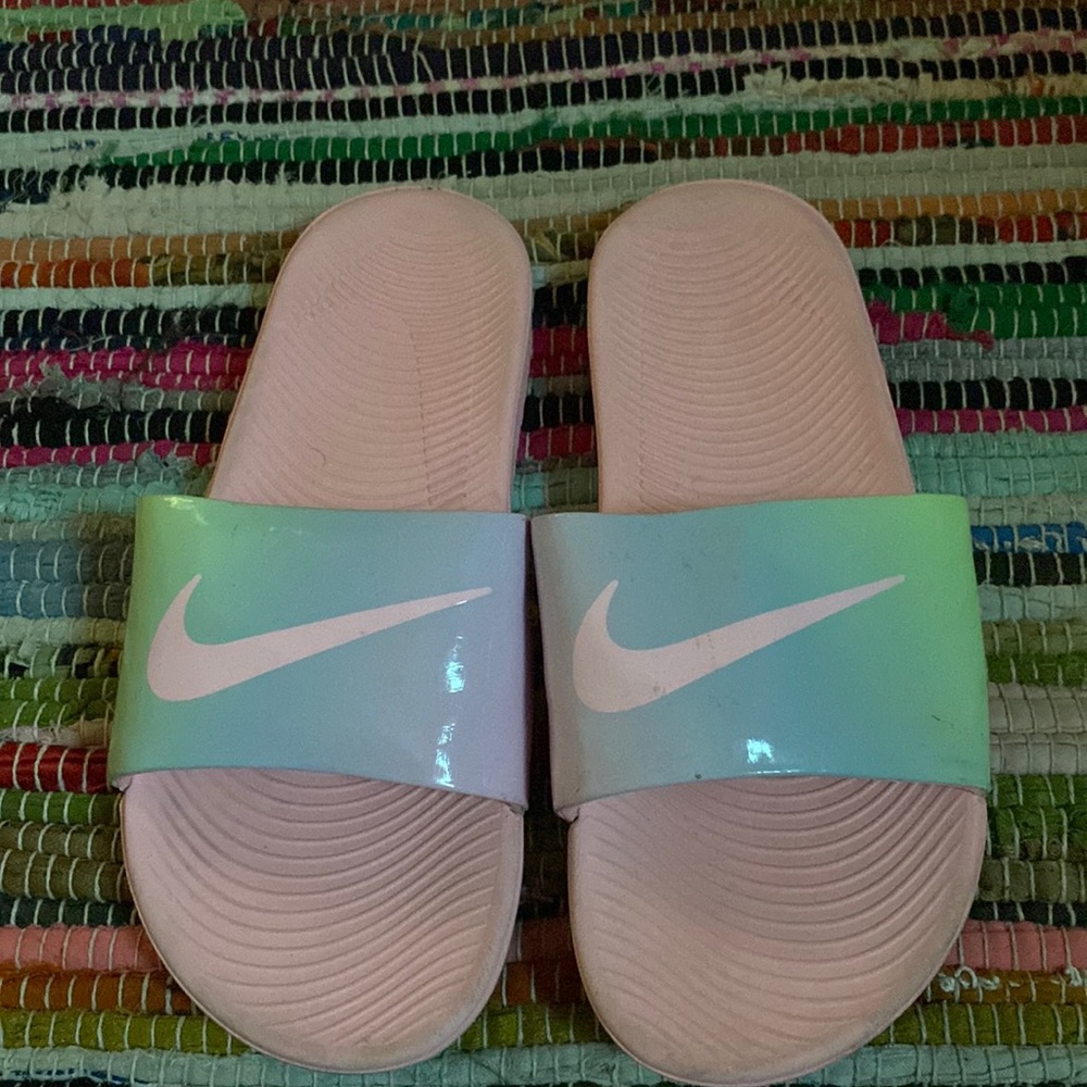 Pink Nike sides